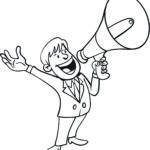 Megaphone guy LEDSIGNZ shutterstock_197882324